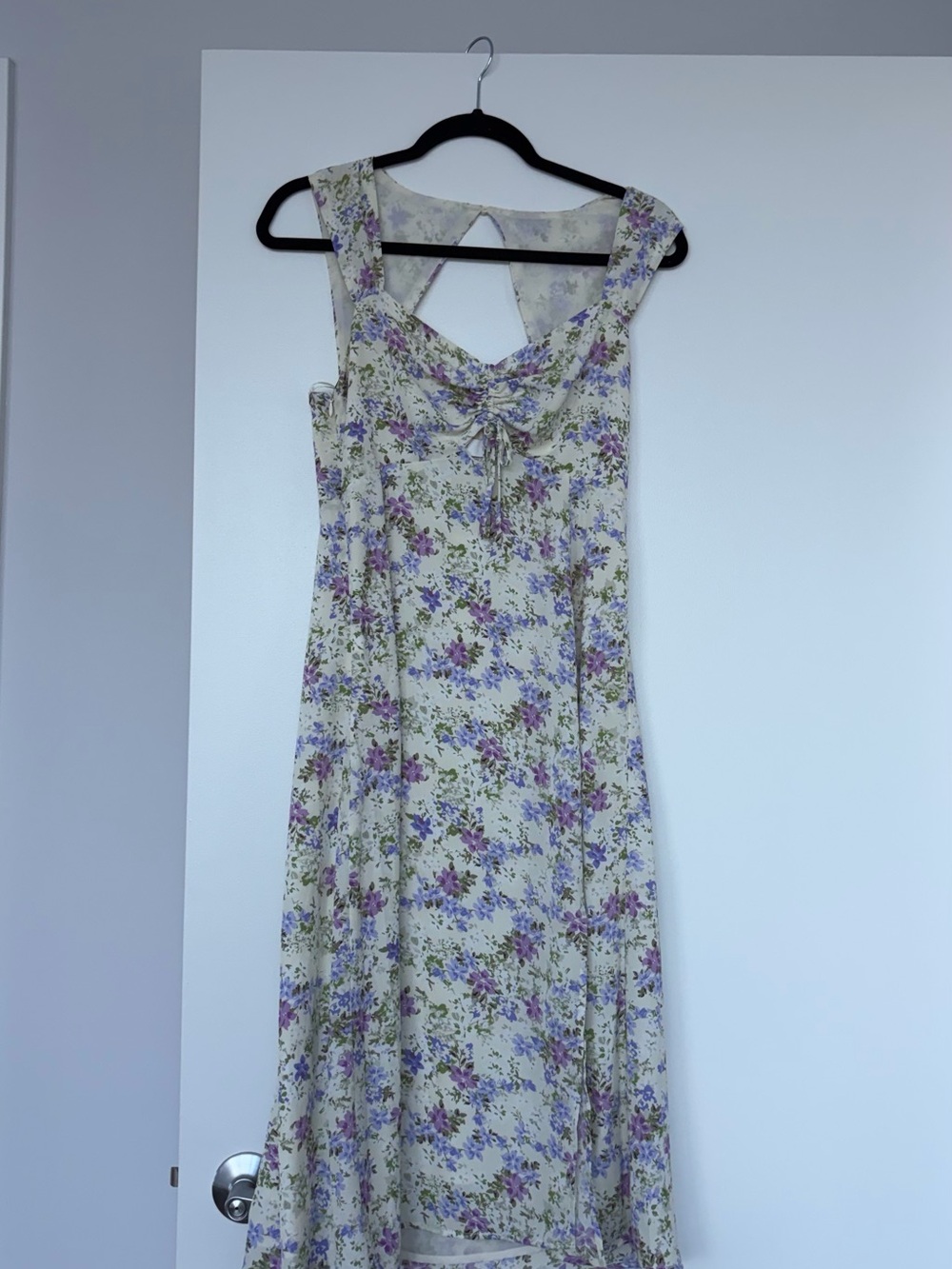 Floral Sleeveless Midi Dress